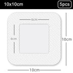 Sterile Bordered Gauze Pads – Waterproof Adhesive Wound Dressings for First Aid