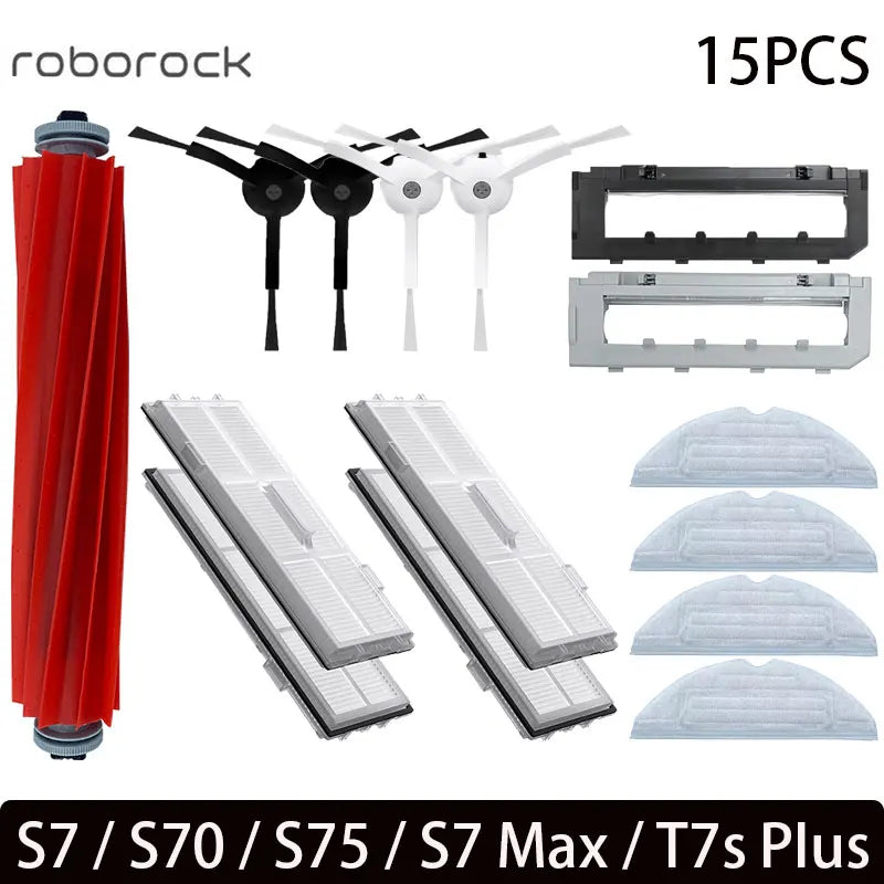 Vacuum Replacement Parts – Main Brush Hepa Filter for Roborock S7 Series
