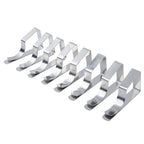 Triangle Tablecloth Clips – Stainless Steel Holders for Party and Picnic