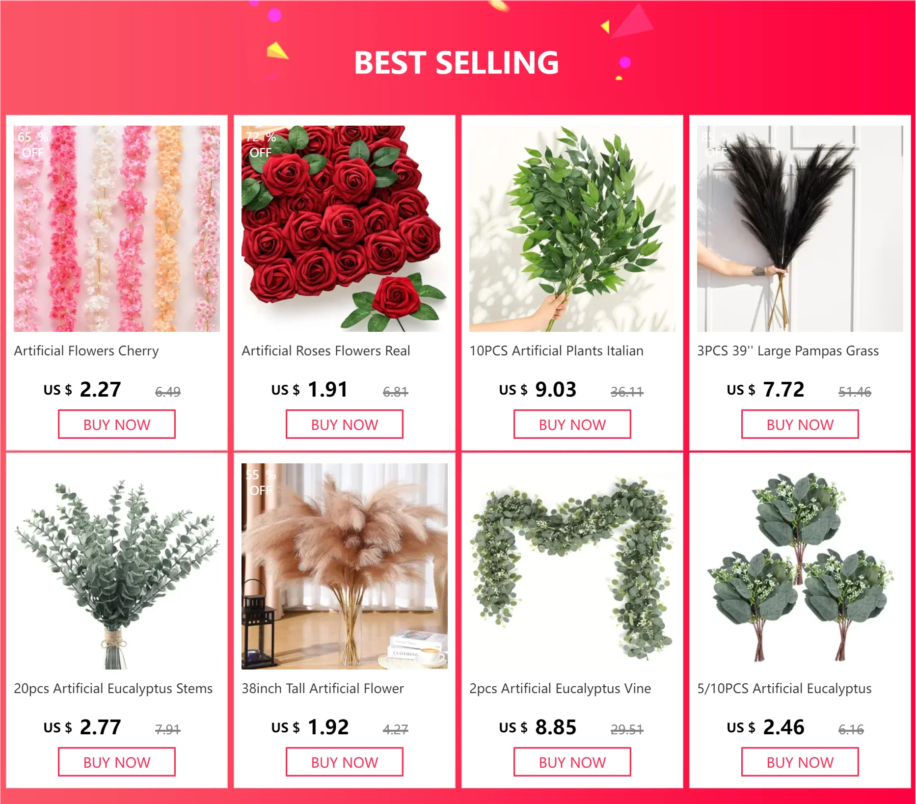 1.8m Silk Cherry Blossom Garland – Artificial Floral Vine for Wedding Decor