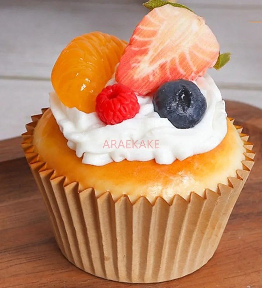 Paper Cupcake Model – Artificial Dessert for Bakery Window Display