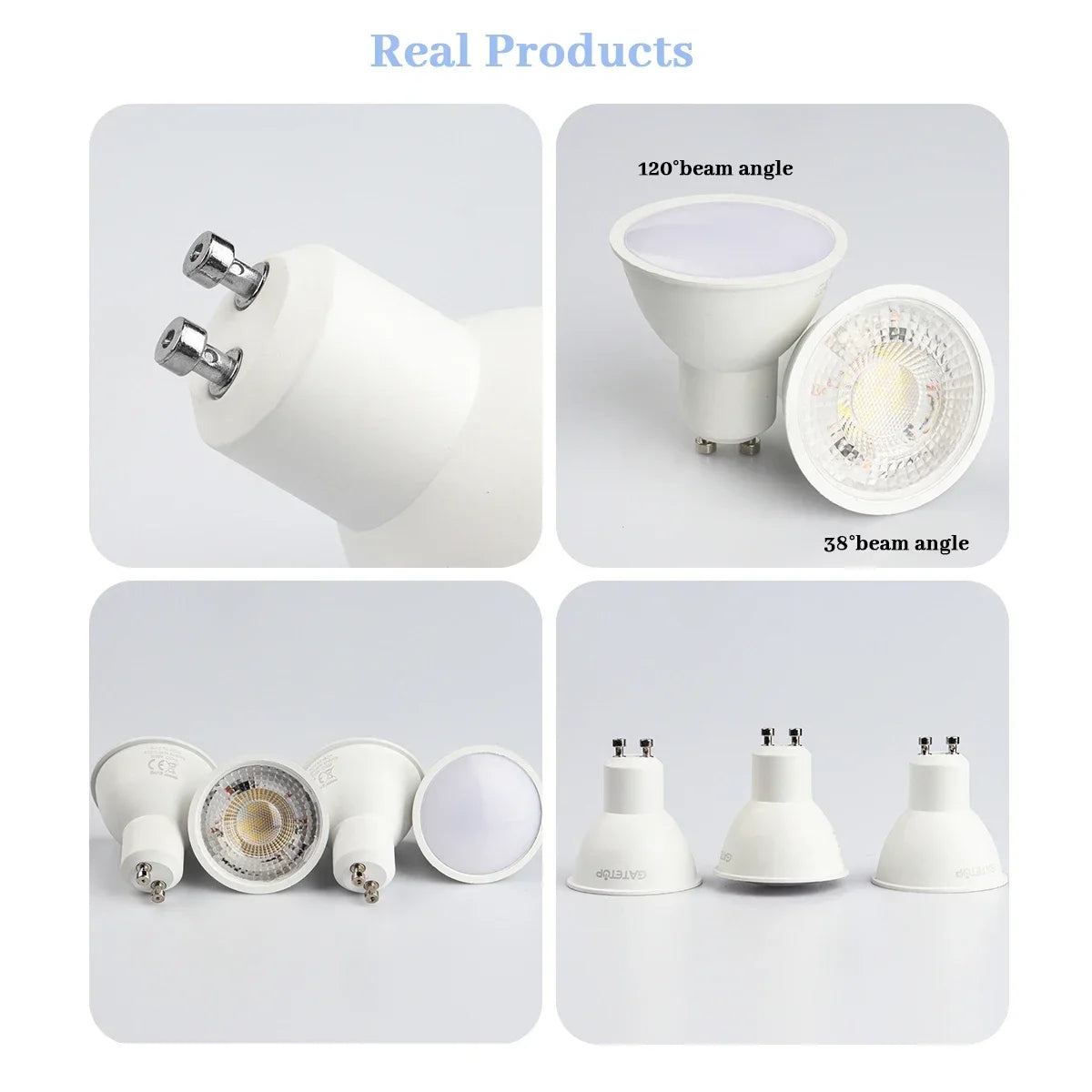 GU10 LED Spotlight Bulbs – Energy Efficient Lighting for Home Replacement
