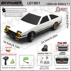 1:18 RC Drift Car – 2.4G Remote Control Vehicle with Gyro for Hobby Racing