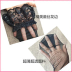 Silicone Lace Thigh High Stockings – Ultra Thin Non-Slip Hosiery for Fashion