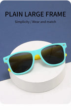 Square Frame Kids Sunglasses – UV Protection Eyewear for Summer Outdoor Play