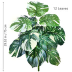 Artificial Tropical Leaf Plant – 60-103cm Potted Faux Greenery for Home Decor