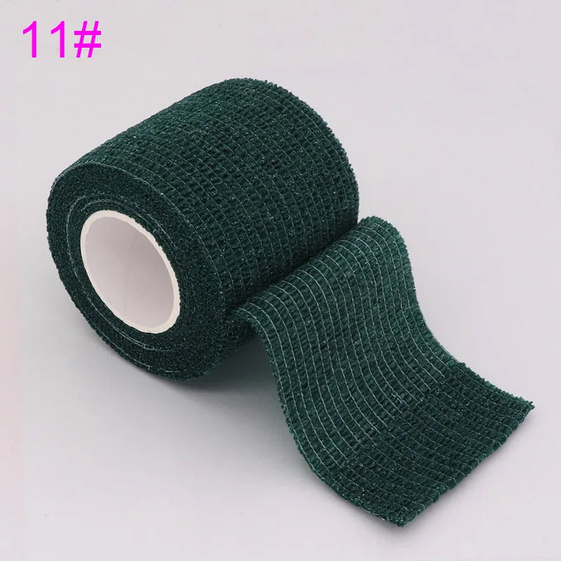 Self-Adhesive Elastic Athletic Tape – Sports Support Wrap for Gym and Injury Recovery