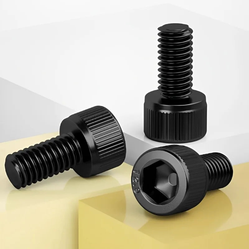 Metric Hex Socket Cap Screws – Grade 12.9 Steel Bolts for Furniture and Repair