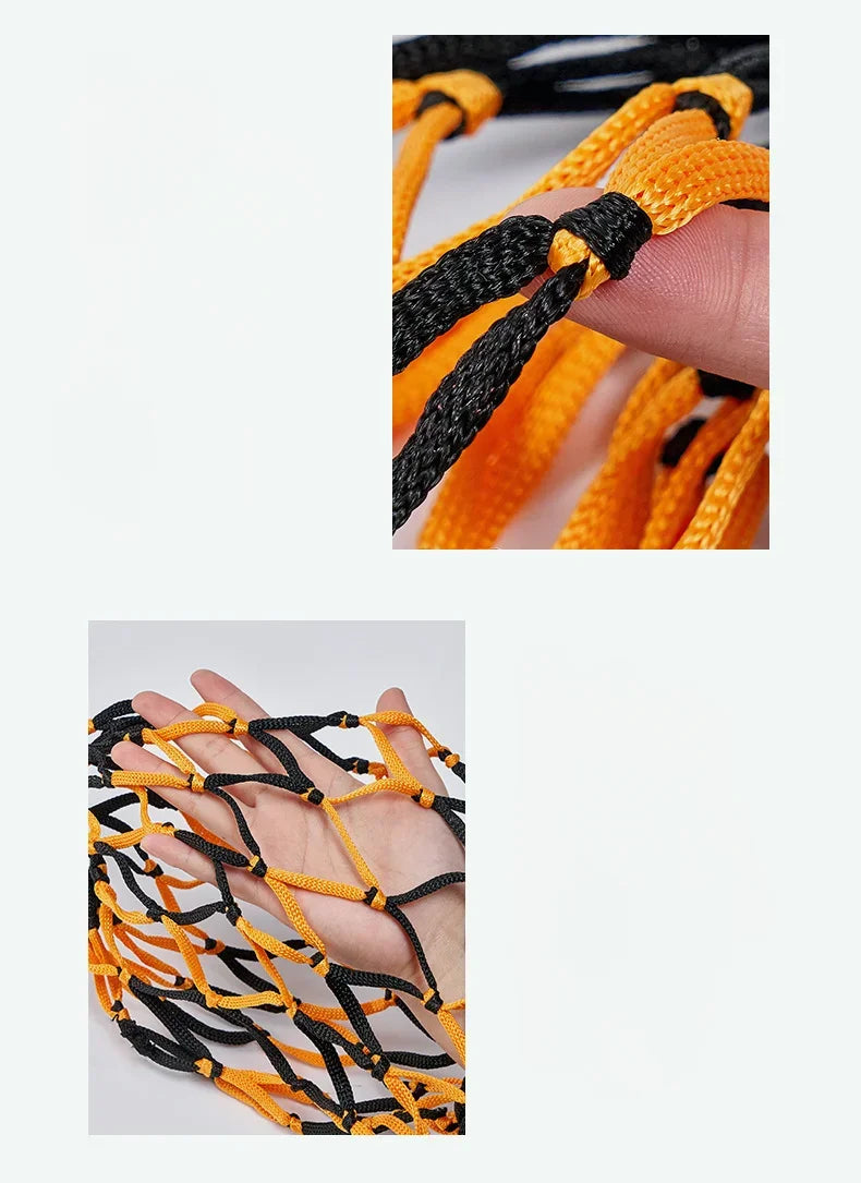 Nylon Ball Storage Bag – Portable Mesh Carry Holder for Soccer and Sports