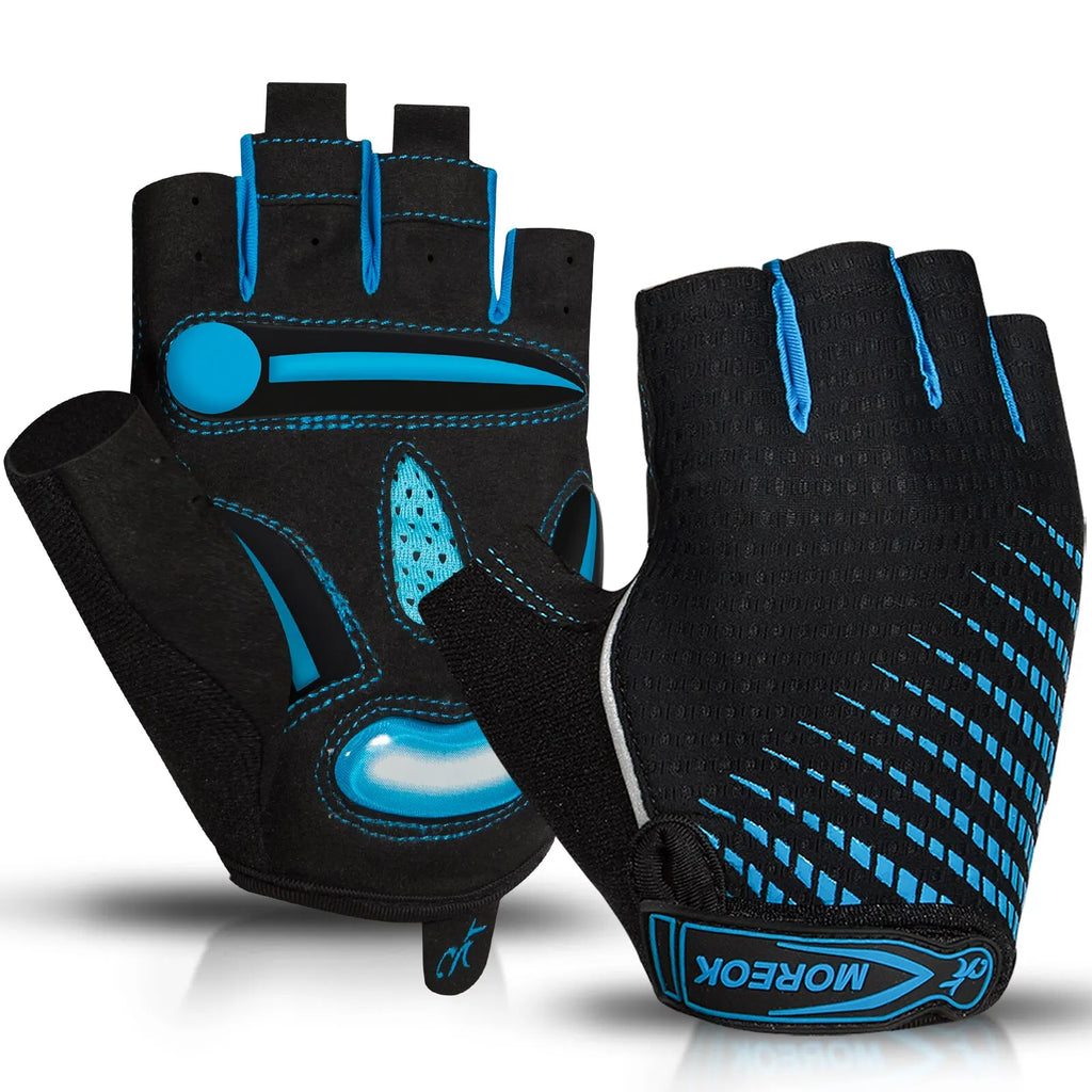 MOREOK Gel Padded Cycling Gloves – Breathable MTB Gear for Men and Women