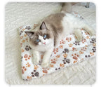 Flannel Pet Sleeping Mat – Warm Winter Cushion for Small and Large Dogs