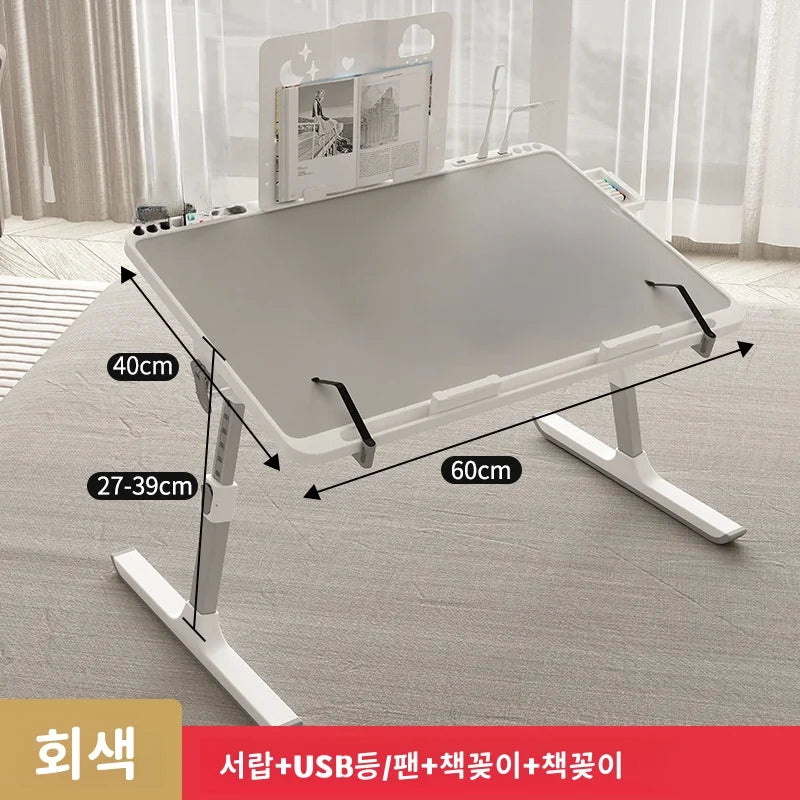Adjustable Laptop Bed Tray – Portable Folding Desk for Home Office