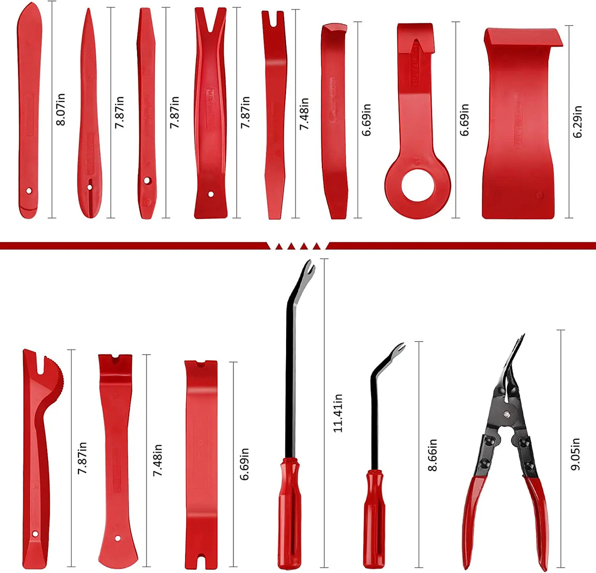 Plastic Trim Removal Tool Kit – Interior Panel Clips Puller for Car Repair