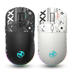 Wireless Gaming Mouse – Rechargeable RGB Ergonomic Silent Optical Mouse for Laptop