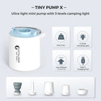 Portable Electric Air Pump – Rechargeable Camping Inflator for Air Mattresses
