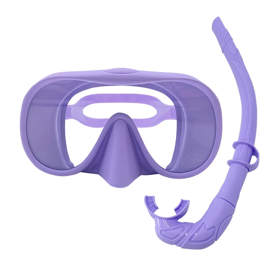 Full Face Snorkel Mask – Anti-Fog Panoramic Diving Goggles for Underwater Swimming
