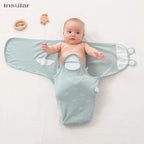 Cotton Baby Sleeping Bag – Anti-Shock Swaddle Wrap for Newborn Sleep