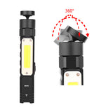 Rechargeable LED Work Light – Magnetic COB Flashlight for Outdoor Repairs