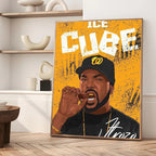 Hip Hop Canvas Wall Art – Notorious BIG and Tupac Poster for Home Decor