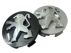 60mm Car Wheel Center Caps – Peugeot GT Logo Emblem Hub Covers for Auto Styling