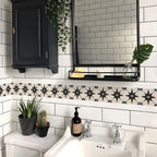 Self-Adhesive Waist Line Stickers – Waterproof Border Mural for Kitchen Decor