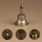 Antique Bronze Bell Pendant – Small Copper Craft for Jewelry Decoration