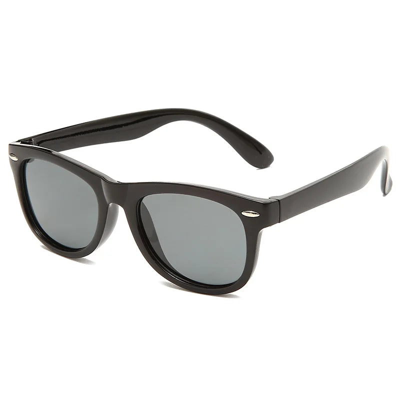 Silicone Kids Sunglasses – UV400 TR90 Goggles for Outdoor UV Protection