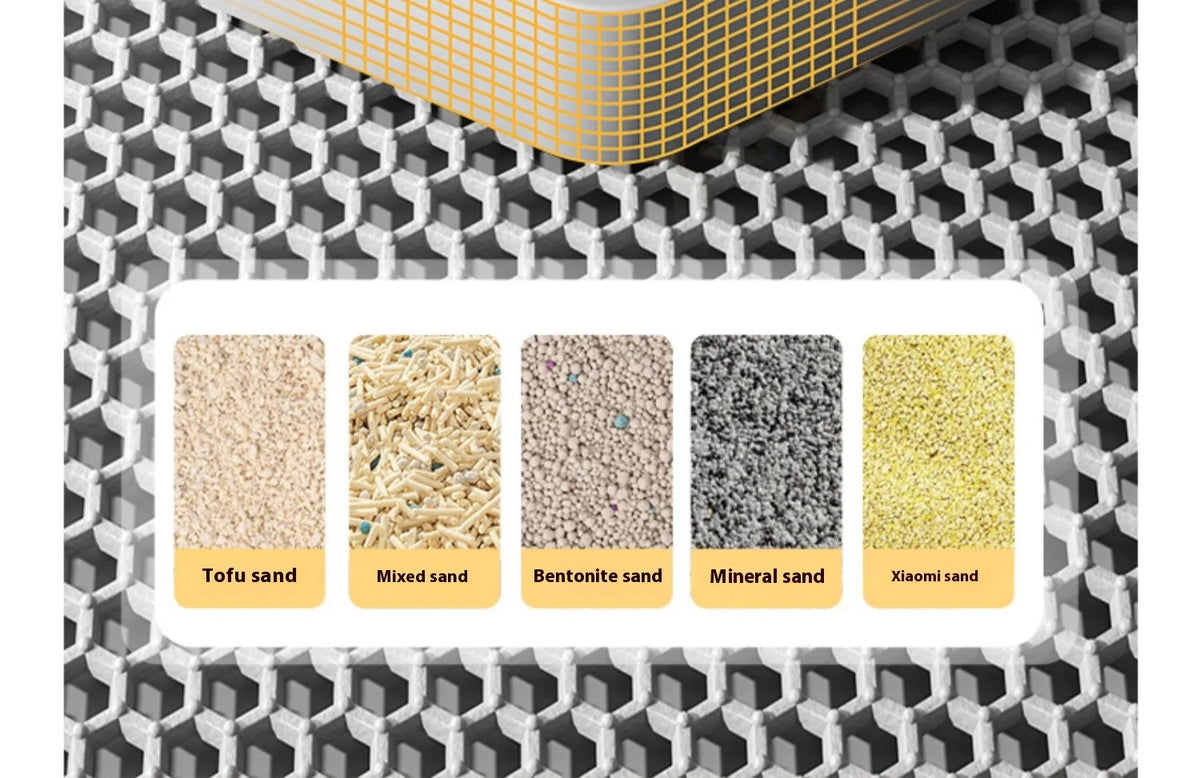 Waterproof Cat Litter Mat – Non-Slip Sand Trapping for Indoor Kittens