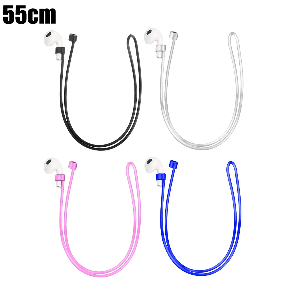 Silicone Anti-Lost AirPods Pro Strap – Secure Neck Cord for Sports