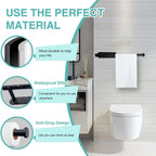Adhesive Paper Towel Holder – Wall Mounted Rack for Kitchen and Bathroom