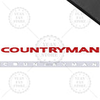 3D Metal Letter Emblem – Rear Trunk Badge for MINI Cooper S Styling