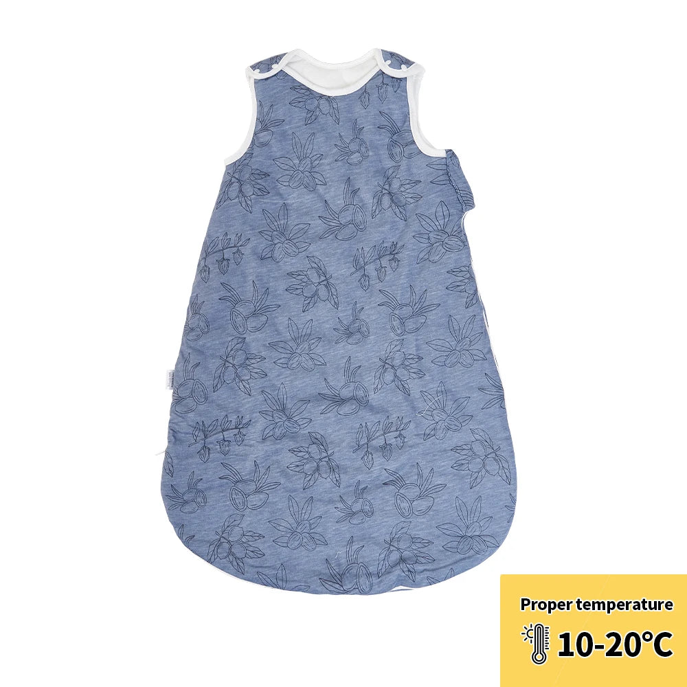 Bamboo Cotton Sleeping Bag – Warm Newborn Wearable Blanket for Winter Sleep