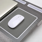 Portable Laptop Desk – Anti-Slip Bed Tray with Mouse Pad for Bedroom Sofa