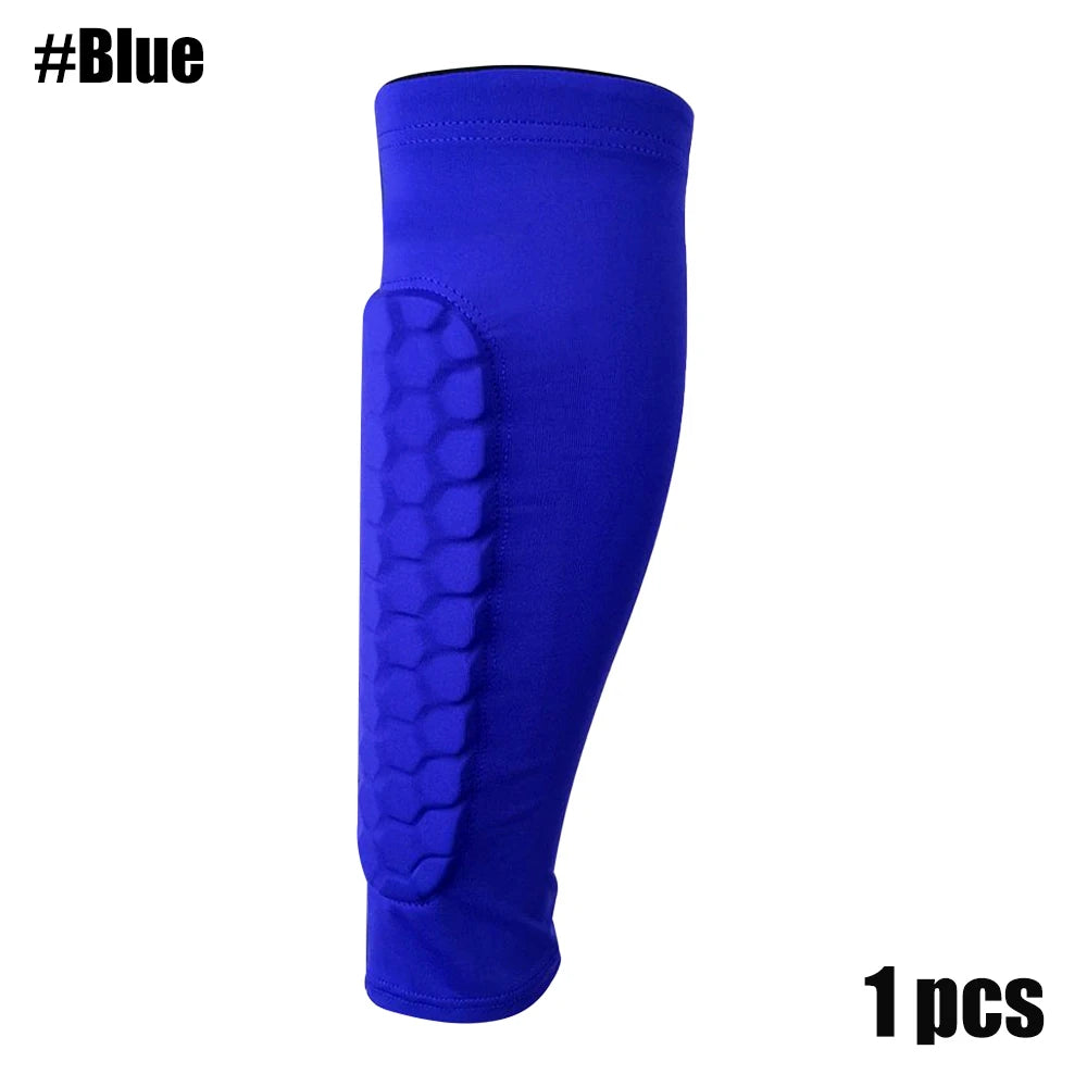 Honeycomb Soccer Shin Guards – Compression Calf Sleeves for Kids and Adults