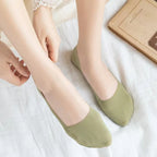 Cotton Invisible Low Cut Socks – Breathable Non-slip Liners for Casual Wear