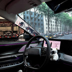 A-Pillar Interior Decal – Cool Girl Pattern Trim for Car Customization