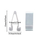 Metal Fastener Clips – Automotive Threshold and Trunk Trim for VW Audi Repairs