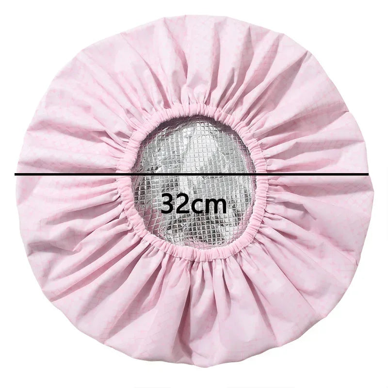 Self-Heating Thermal Hair Mask Cap – Insulated Foil Hat for Deep Conditioning