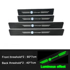 Carbon Fiber Door Sill Stickers – Protective Threshold Decals for Volkswagen