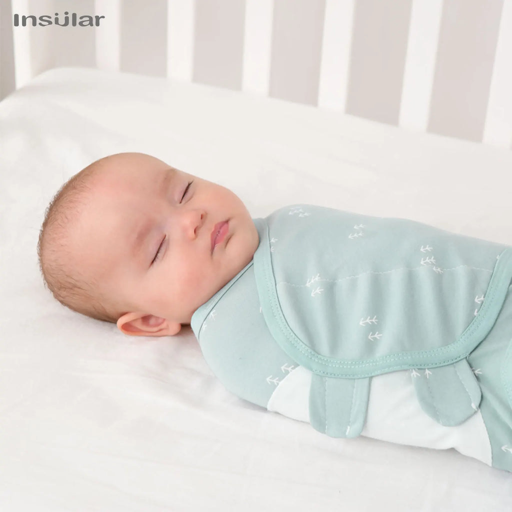 Cotton Baby Sleeping Bag – Anti-Shock Swaddle Wrap for Newborn Sleep