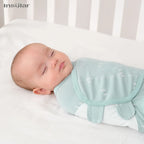 Cotton Baby Sleeping Bag – Anti-Shock Swaddle Wrap for Newborn Sleep