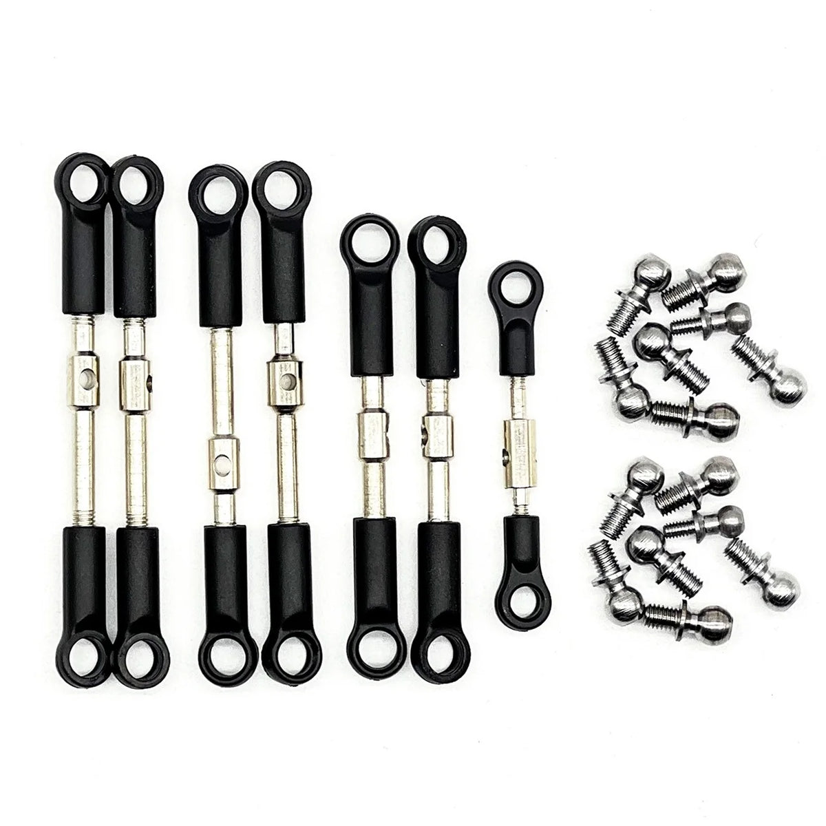 RC Car Steering Linkage and Servo Rod Set for Spare Parts Replacement