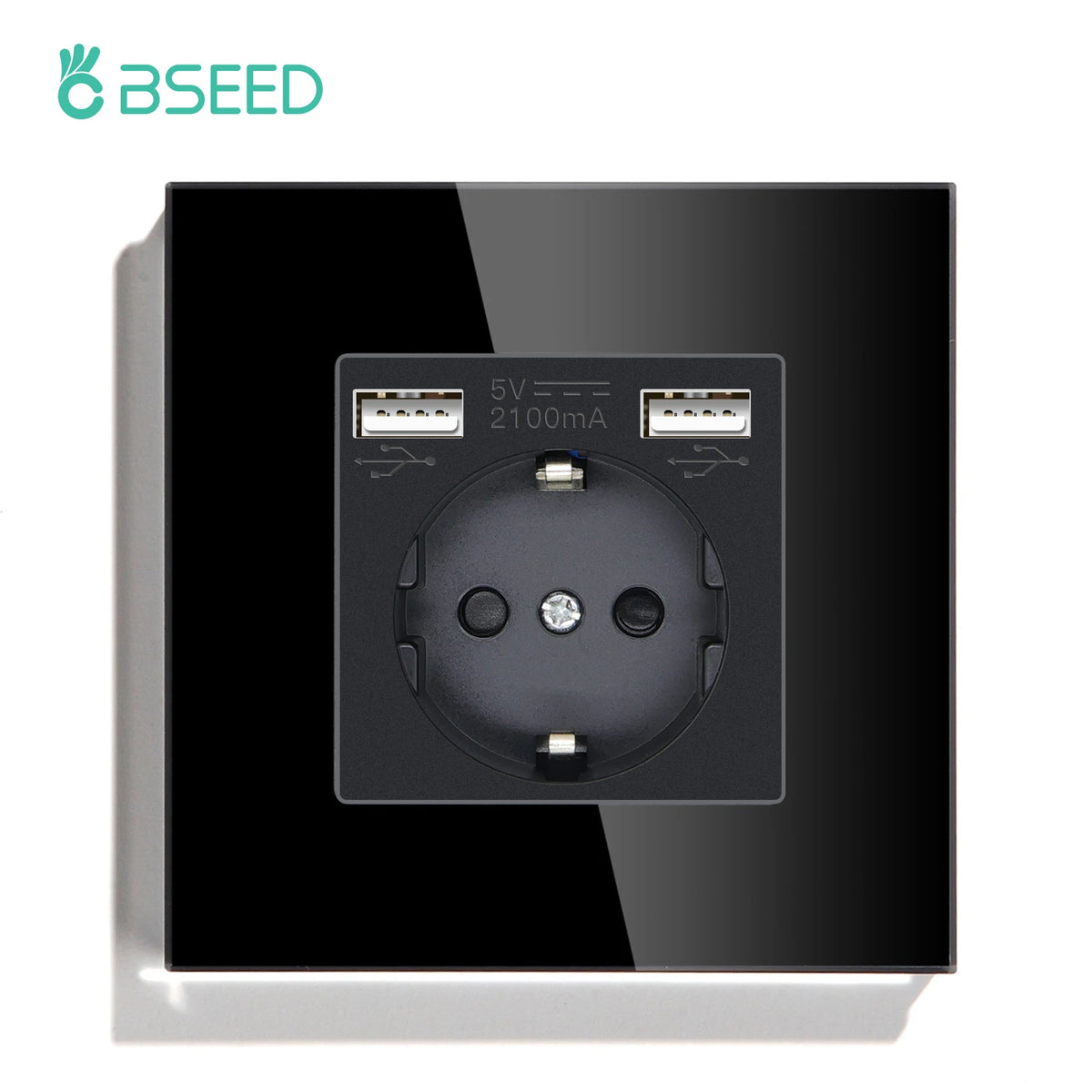BSEED Touch Light Switch – LED Wall Socket with USB-C for Modern Home Decor