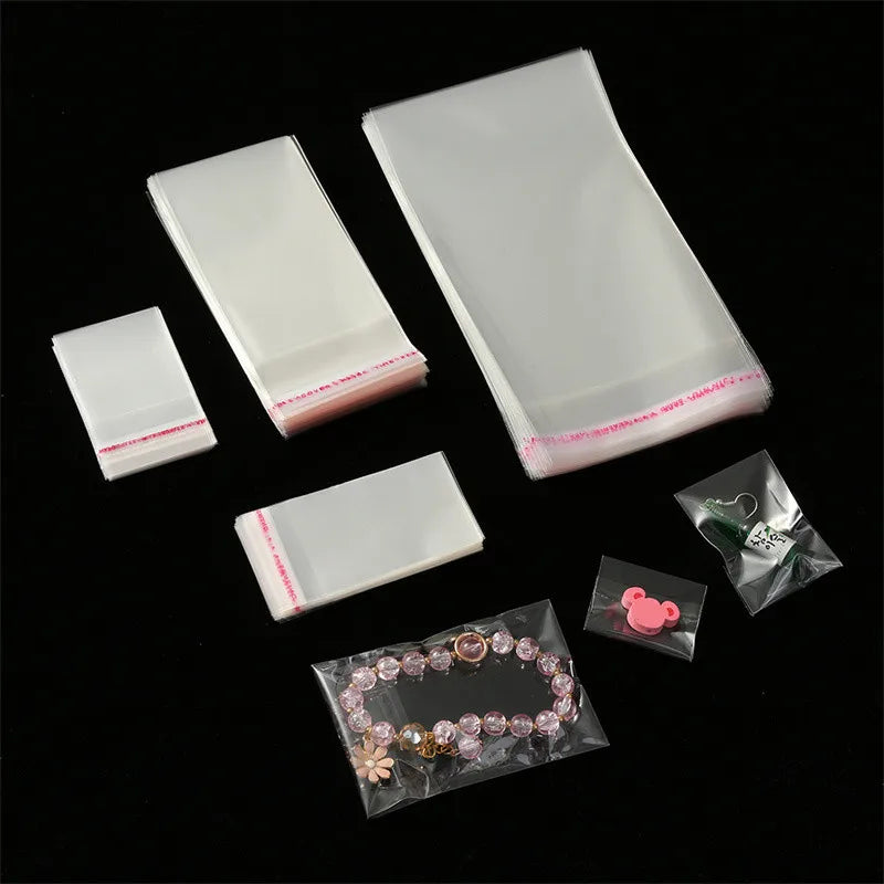 Transparent Self-Adhesive Bags – Waterproof OPP Pouch for Gift Packaging