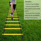Speed Agility Training Ladder – Portable Fitness Equipment for Sports Drill