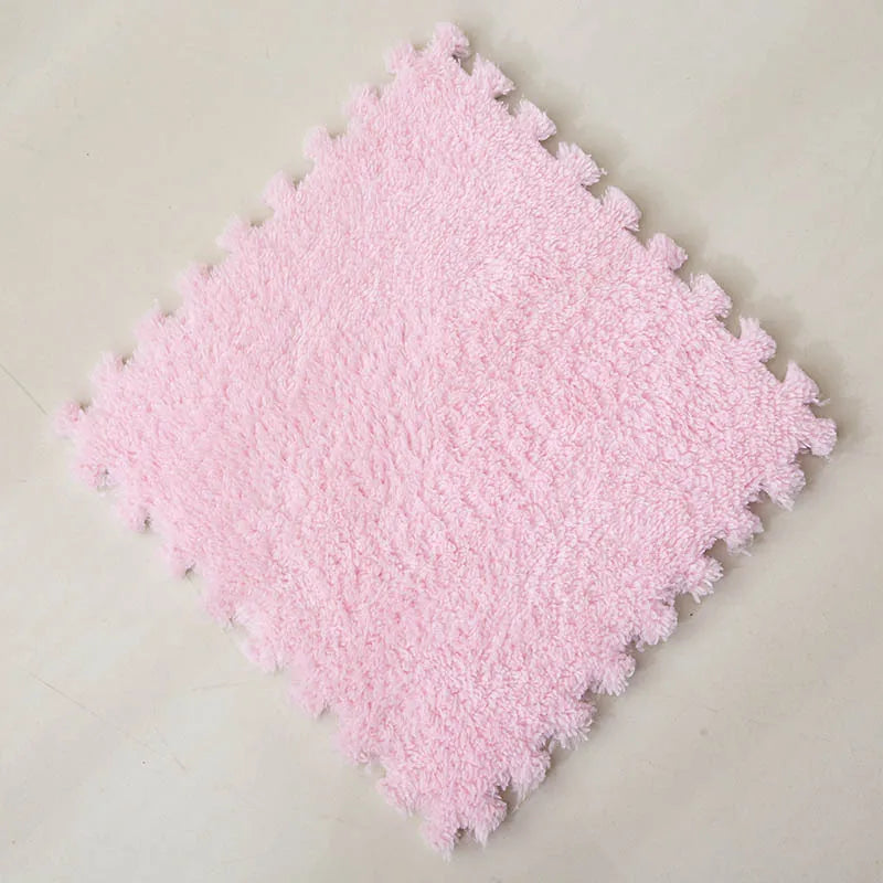 Soft Foam Patchwork Play Mats – Interlocking Carpet Tiles for Kids Rooms