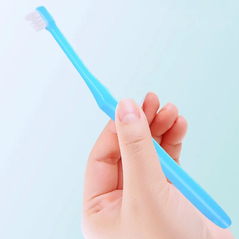 Small Head Dog Toothbrush – Soft Bristle Oral Care for Cats and Dogs