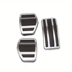 Non-Slip Aluminum Pedal Pads – Car Interior Styling for Peugeot and Citroen