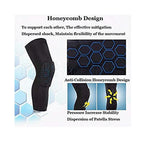 Compression Knee Sleeve – Long Leg Brace Support for Basketball and Running