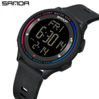 Digital Sports Watch – Waterproof Large Display for Outdoor Athletics